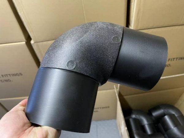 Codo 90° HDPE de Fusión a Tope (Termofusión)